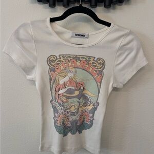 Daydreamer Cream Aquarius Graphic Tee